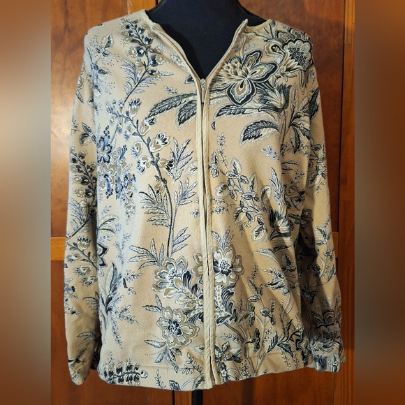 Liz Claiborne Tops - 🌿LIZ CLAIBORNE women's full zipper jacket. Size XL